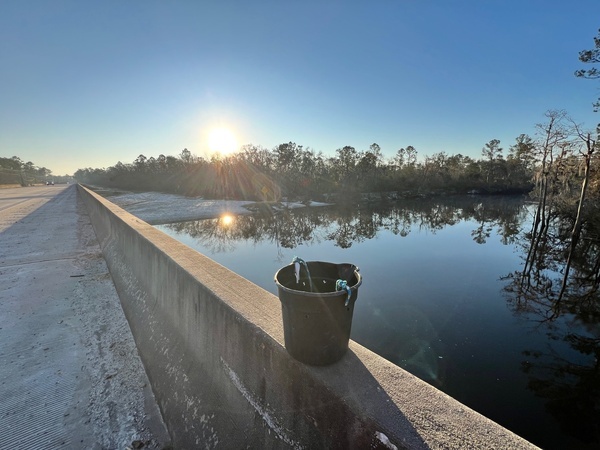Across, Lakeland Boat Ramp, Alapaha River @ GA 122 2025-02-27