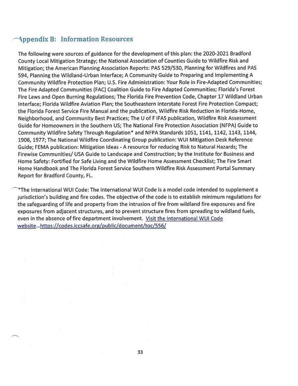 Mitigation; the American Planning Association Reports: PAS 529/530, Planning for Wildfires and PAS
