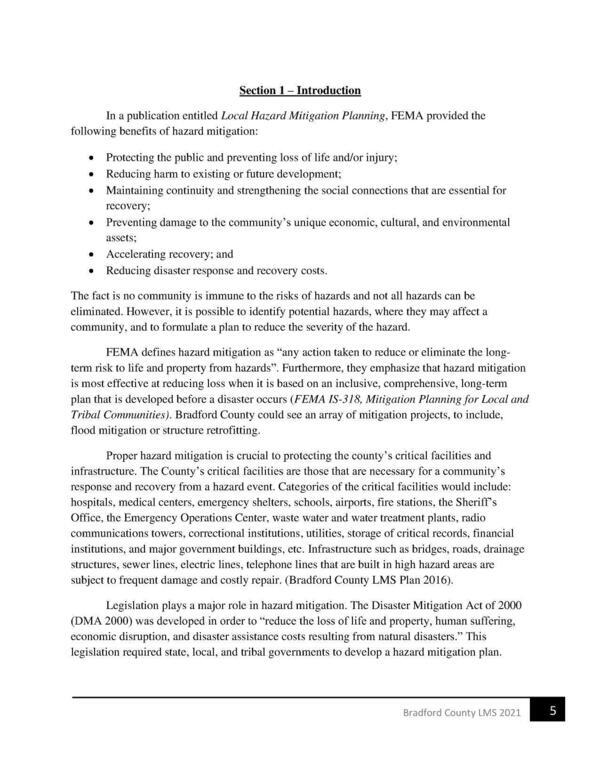 Section 1— Introduction