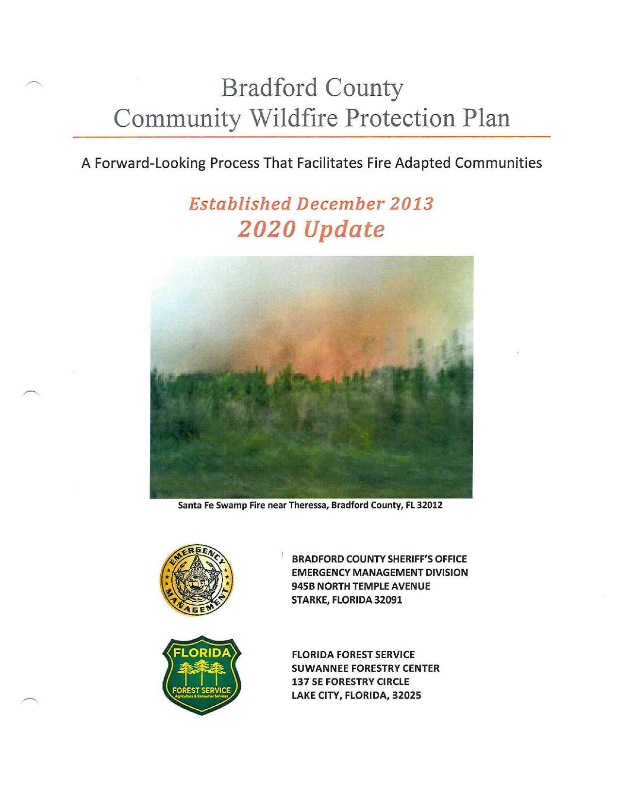 Community Wildfire Protection Plan
