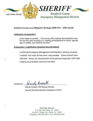 [the last five year including (i.e. meeting advertisement or notice, agenda,]