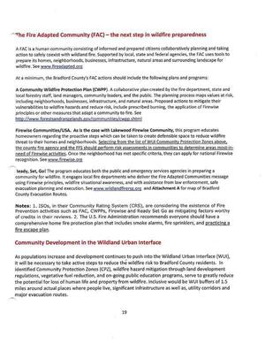 [As populations increase and development continues to push into the Wildland Urban Interface (WUI),]
