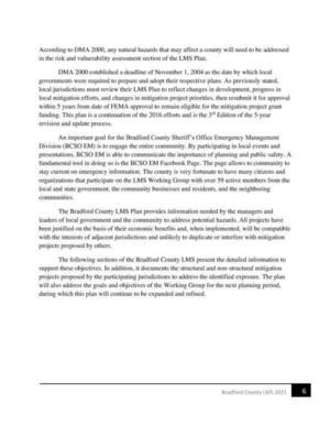 [within 5 years from date of FEMA approval to remain eligible for the mitigation project grant]