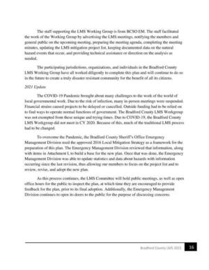 [the work of the Working Group by advertising the LMS meetings, notifying the members and]