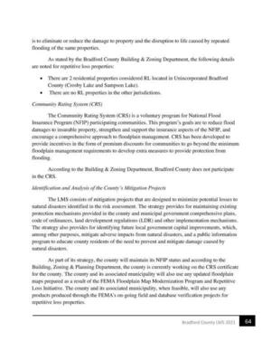 [e There are 2 residential properties considered RL located in Unincorporated Bradford]
