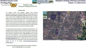[Bradford County Local Mitigation Strategy Planning Committee, Sheriff's Office, Starke, FL 2025-03-20]