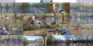 [Deloach private BR, many creeks, Langdale Company midpoint landing, US 84, CSX RR, to Spook Bridge, Withlacoochee River 2025-03-22]