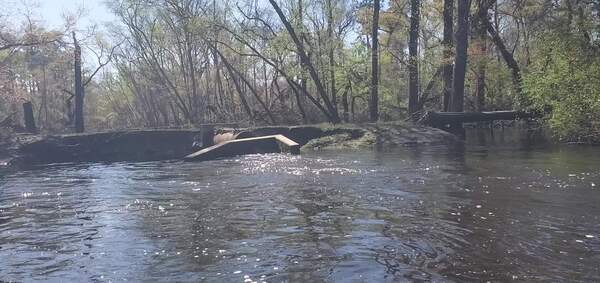 Movie: Sign missing at WWTP Outfall 2025:03:22 10:58:20, 30.8363739, -83.3591081