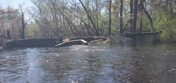 Movie: Sign missing at WWTP Outfall 2025:03:22 10:58:20, 30.8363739, -83.3591081