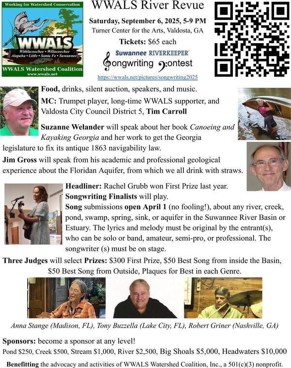 [Flyer: WWALS River Revue 2025]