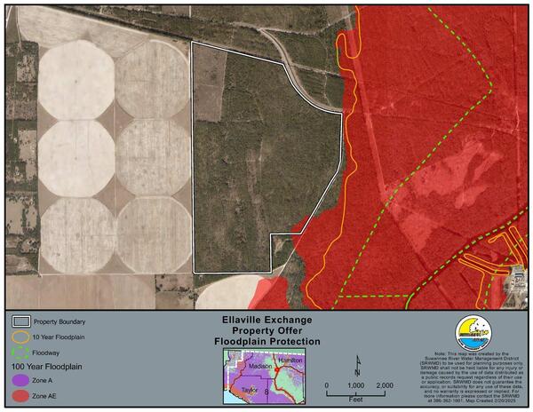 Ellaville Exchange Property Offer Floodplain Protection