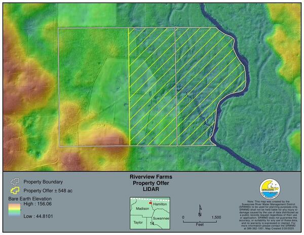 Riverview Farms Property Offer LIDAR