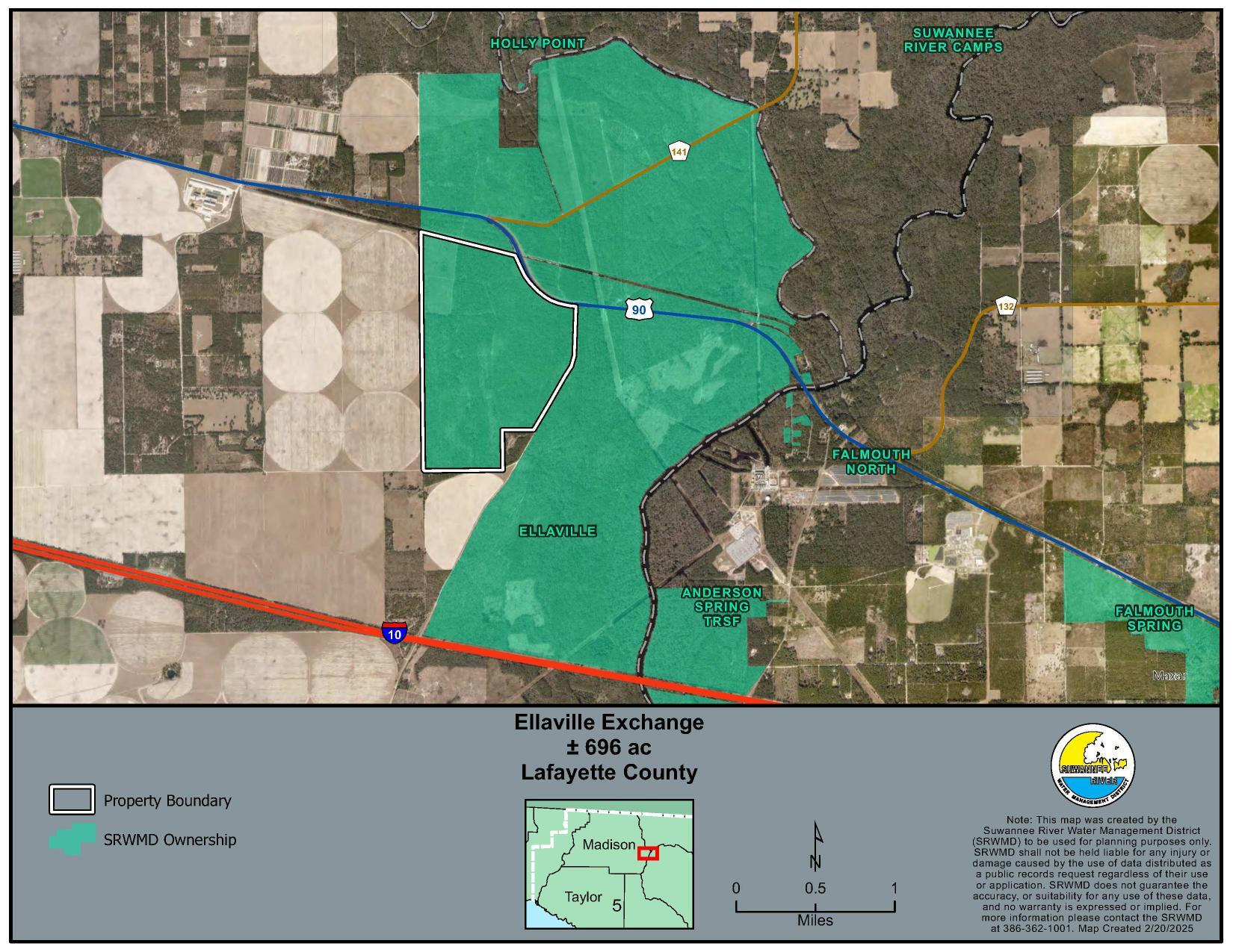 SRWMD exchange as part of Ellaville Tract