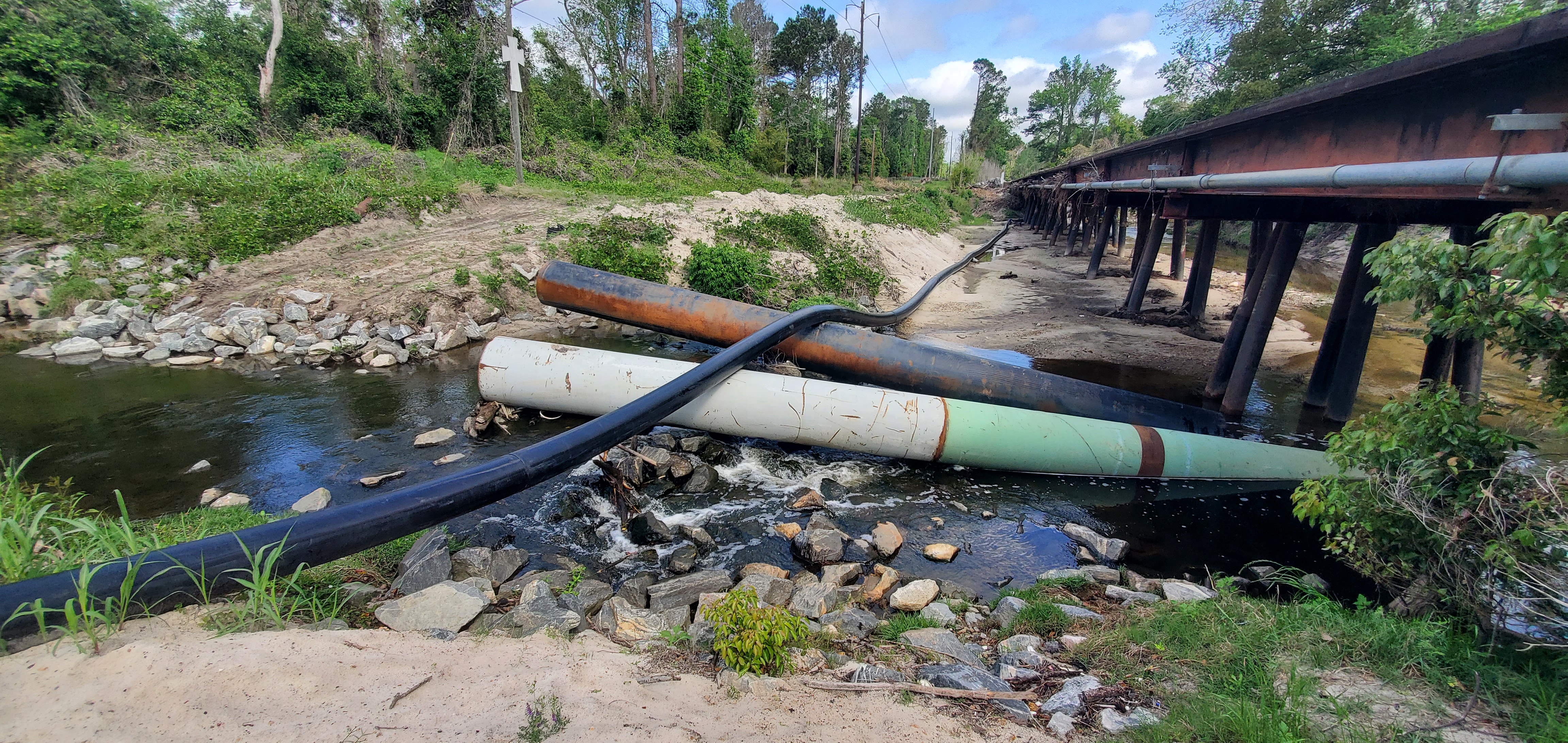 Context, Sample site, NSFRR, Sugar Creek, 11:07:18, 30.8519166, -83.3147740