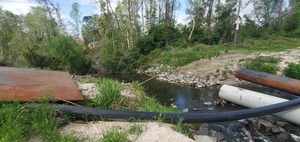 [Upstream, NSFRR, Sugar Creek, 11:07:20, 30.8519166, -83.3147740]