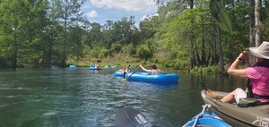 [Tubers heading for exit, 11:49:02, 29.9549247, -82.7829449]