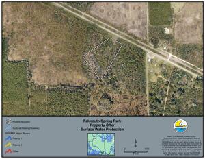 [Map: Surface Water Protection, Falmouth Spring Park]