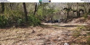 [Placing Signage, Withlacoochee River, Troupville to midpoint, April 9, 2025]