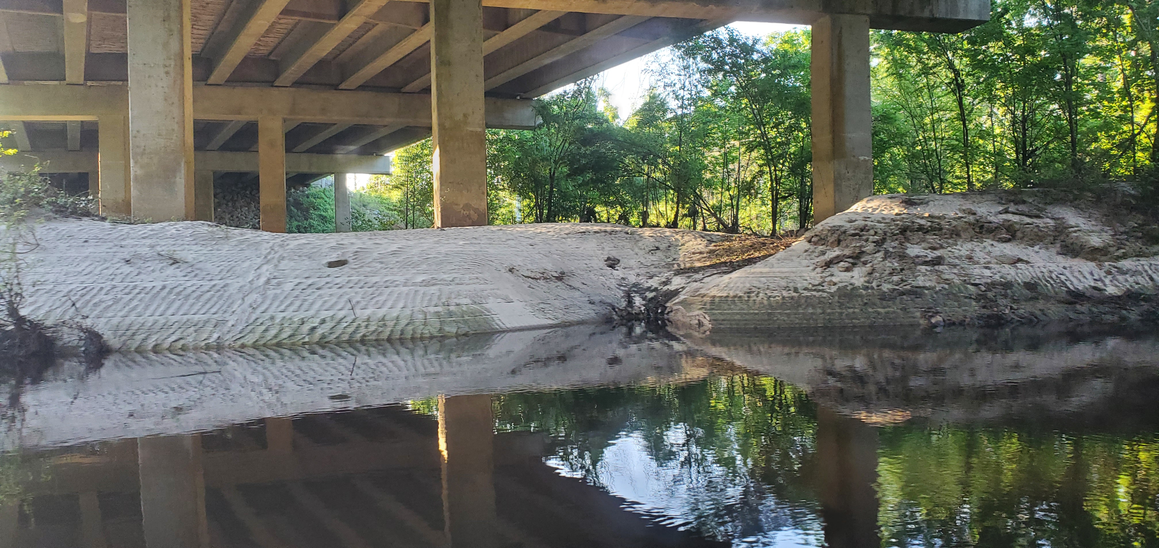 Right Bank under GA 133 Bridge, 18:46:24, 30.8494307, -83.3405062