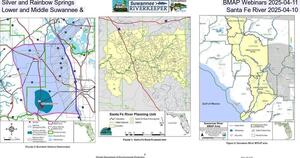 [Silver and Rainbow Springs, BMAP Webinars 2025-04-11, Lower and Middle Suwannee & Santa Fe River 2025-04-10]