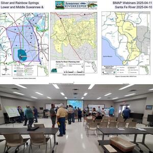 [Silver and Rainbow Springs, BMAP Webinars 2025-04-11, Lower and Middle Suwannee & Santa Fe River 2025-04-10]