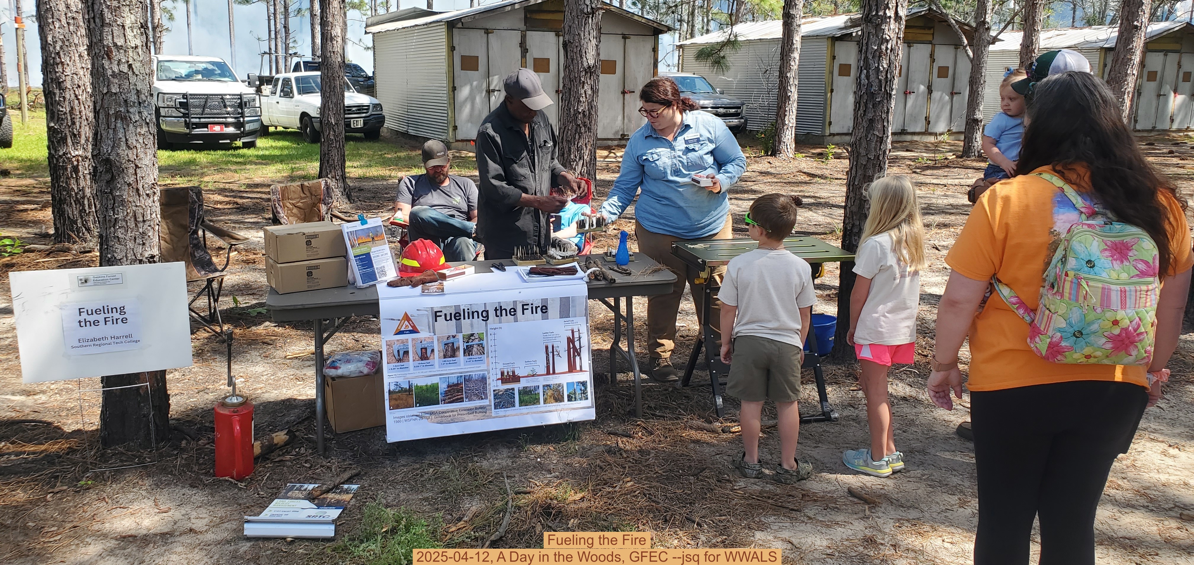 Fueling the Fire, 2025-04-12, A Day in the Woods, GFEC --jsq for WWALS