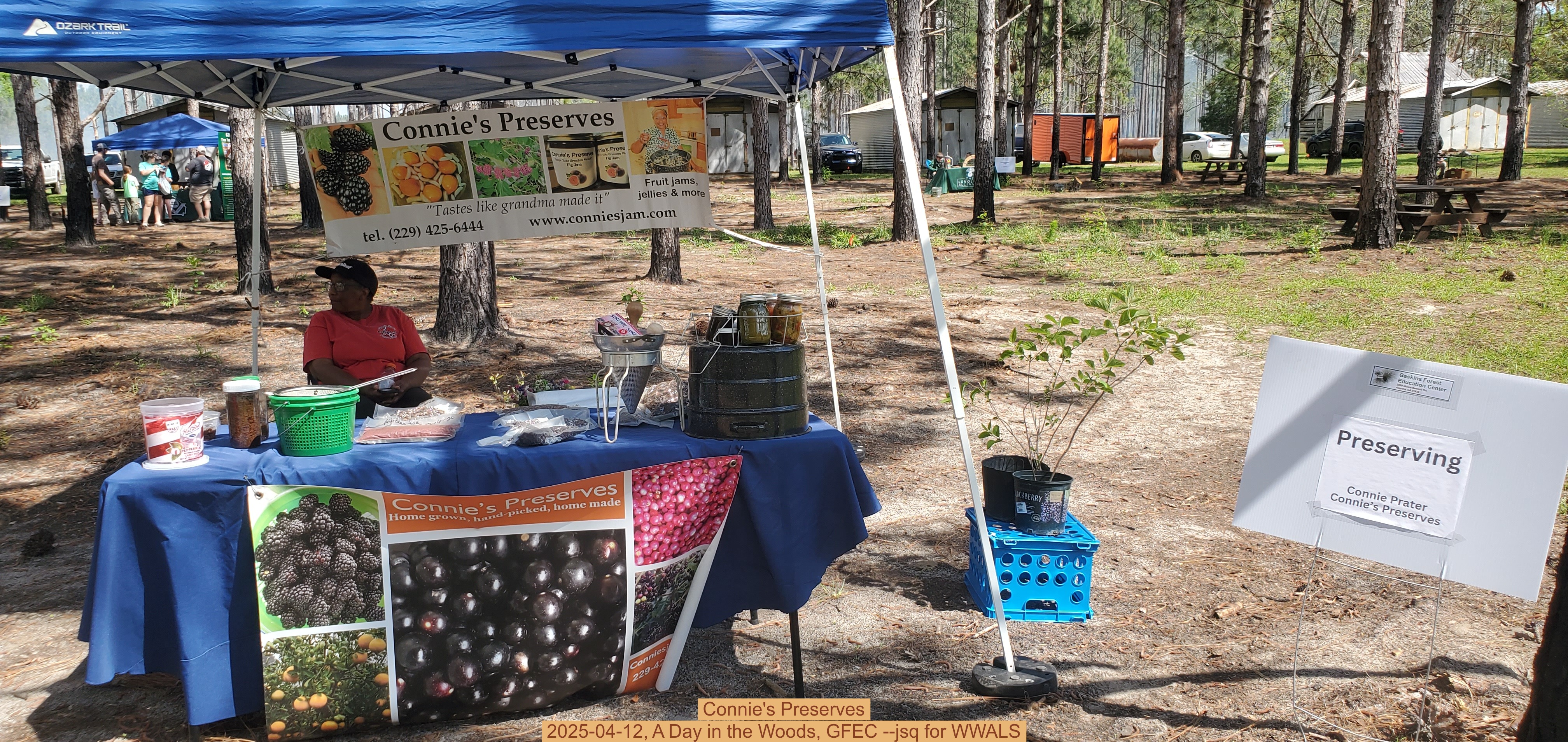 Connie's Preserves, 2025-04-12, A Day in the Woods, GFEC --jsq for WWALS