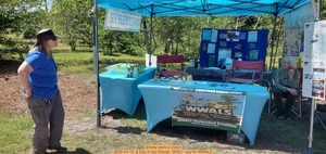 [Shirley sees a visitor, 2025-04-12, A Day in the Woods, GFEC --jsq for WWALS]