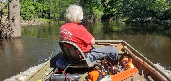 [Heading up the Withlacoochee River, 11:16:43, 30.8448259, -83.3474200]