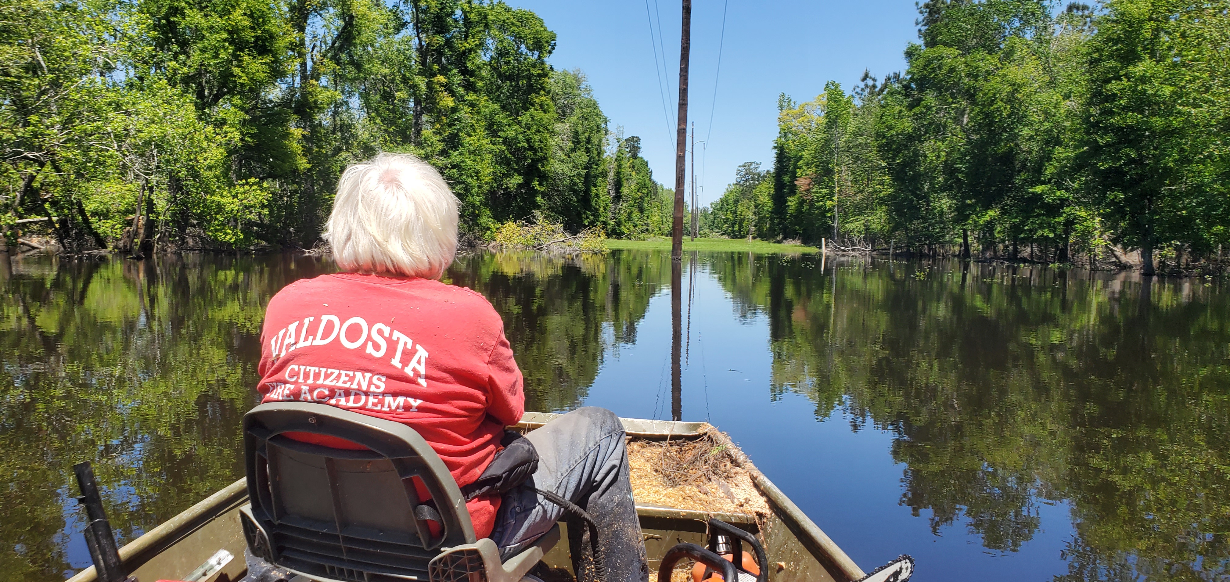 Power Line at Withlacoochee River, 13:48:19, 30.8665009, -83.3180772