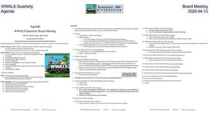 [WWALS Quarterly Board Meeting Agenda, 2025-04-13]