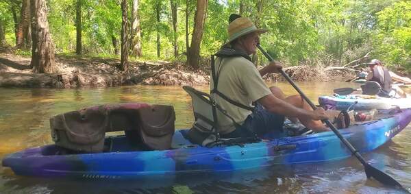 [Movie: Steve Fesler got the water-logged child toy out of the creek, 12:06:09, 30.8638088, -83.3204127 (23M)]