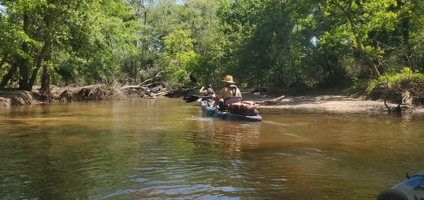 [Heading up Sugar Creek, 12:06:23, 30.8639063, -83.3203407]