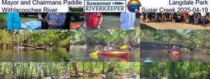 [Mayor and Chairmans Paddle, Langdale Park, Withlacoochee River, Sugar Creek 2025-04-19]