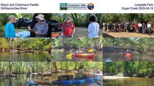 [Mayor and Chairmans Paddle, Langdale Park, Withlacoochee River, Sugar Creek 2025-04-19]