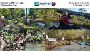 [Chairman and Mayor's Paddle, Sugar Creek to Troupville, Withlacoochee River, 8 AM, April 19, 2025]