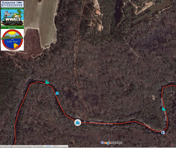 Map: Paul DeLoach Private Boat Ramp --WLRWT