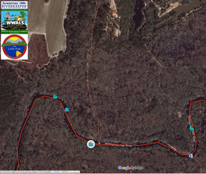 [Map: Paul DeLoach Private Boat Ramp --WLRWT]