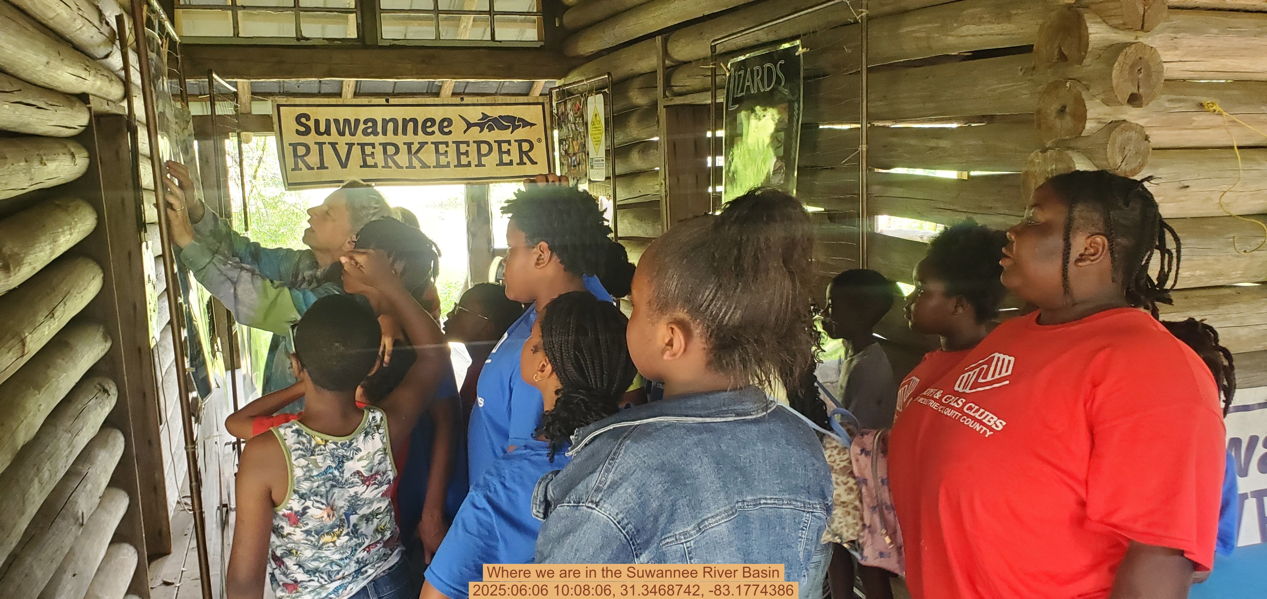 Where we are in the Suwannee River Basin, 2025:06:06 10:08:06, 31.3468742, -83.1774386