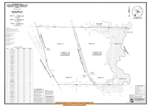 Rezoning Map for Langdale Capital Assets, Inc. 2026-07-07 --LCC via LAKE