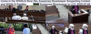 [Come to the WWALS River Revue, Suwannee Riverkeeper Songwriting Contest, and WWALS Paddles, Suwannee Riverkeeper to LCC 2025-07-08]