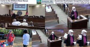 [Come to the WWALS River Revue, Suwannee Riverkeeper Songwriting Contest, and WWALS Paddles, Suwannee Riverkeeper to LCC 2025-07-08]