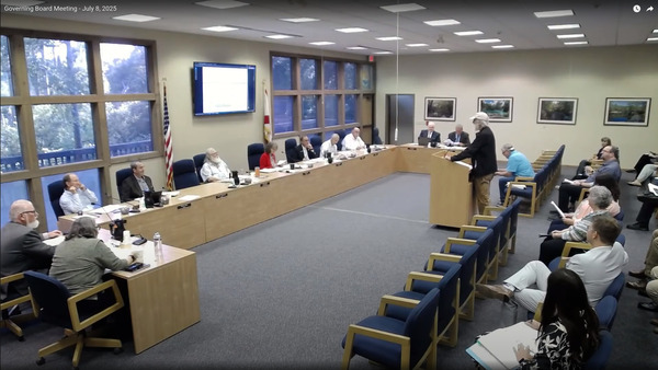 [Suwannee Riverkeeper John S. Quarterman spoke late]