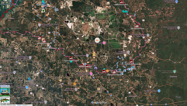 Map: Swift Creek Nutrien Phosphate Mine Wetlands, 2025-07-21 --SRWT