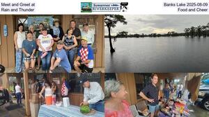 [Meet and Greet at Banks Lake 2025-08-09, Rain and Thunder, Food and Cheer]
