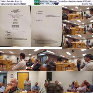 [Tabled: Bradford Road @ Berrien County Planning Commission 2025-08-21, No Erosion and Sedimentation Control Plan]