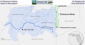 [Is Chemours to blame for flooding rural Santa Fe River Basin? --Grist 2025-09-04]