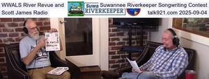 [WWALS River Revue and Suwannee Riverkeeper Songwriting Contest, Scott James Radio, talk921.com 2025-09-04]