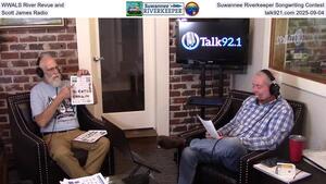 [WWALS River Revue and Suwannee Riverkeeper Songwriting Contest, Scott James Radio, talk921.com 2025-09-04]