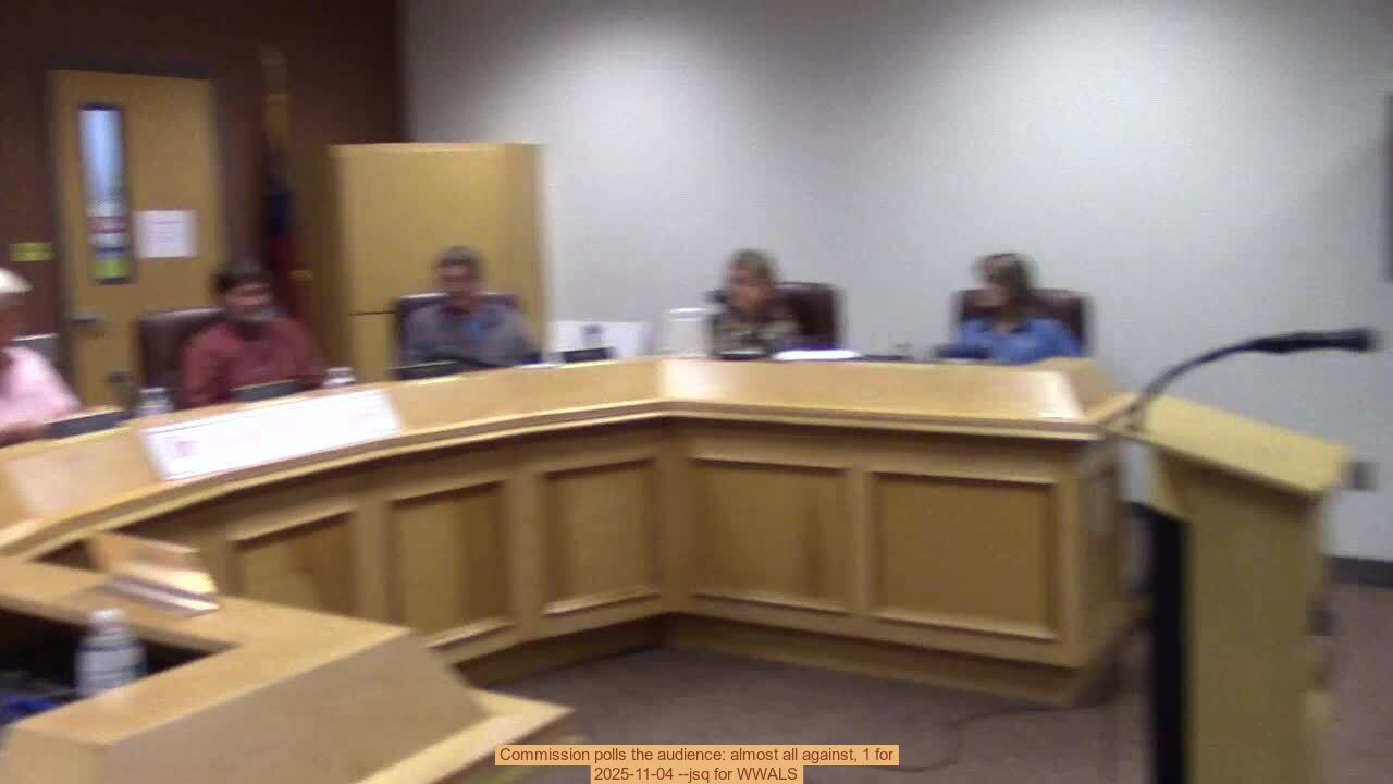 Movie: Commission polls the audience: almost all against, 1 for